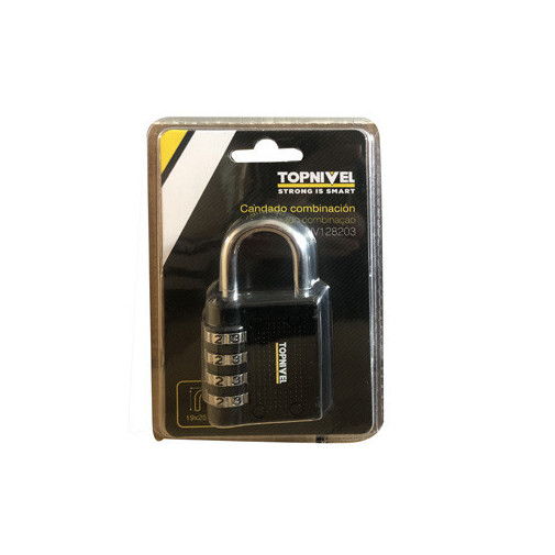 Candado Seg 79x40x16mm Combinacion Programable Ne Nivel 0