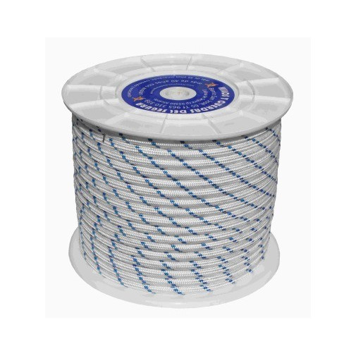 Cuerda Trenz. 14mm Nyl Bl/az Tipo Driza Hyc 100 Mt