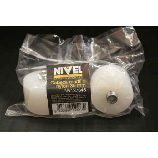 Cabeza Martillo 35 Mm Nivel Nyl Nv127846