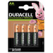 Pila Recargable Lr06 Aa 1300mah Plus Duracell 4 Pz