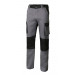 VELILLA 103020B  Pantalón Bicolor Multibolsillos  Color Gris y Negro  Talla 50