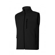 Chaleco Trabajo L 94%poli6%elas Multibolsillos Ne Soft Shell