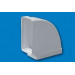 CODO RECTANGULAR HORIZONTAL 90º TUBO EXTRACCION PV