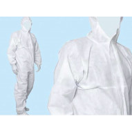 Mono Trabajo Xl Capucha Pp Desechable Bl