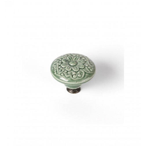 Pomo Mueb Ø44mm Porcel Ver E523 Rei
