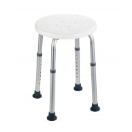 Taburete BaÑo Hasta 120kg Wenko Alu/plast Bl Secura Reg.alt