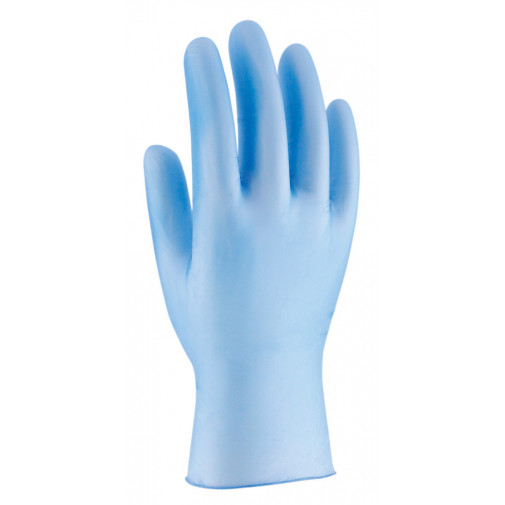 Guante Desechable L09 3l Vinilo Az Univil Lp-bl 100 Pz