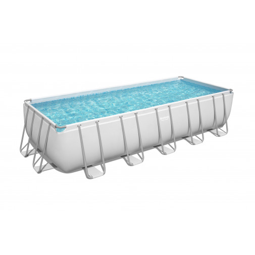 Piscina Pvc 640x274x132cm Cart Bestway Met Bl Power Steel Re