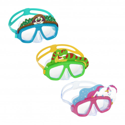 Mascara Buceo Con Snorkel Bestway Pl Lil Animal 24059