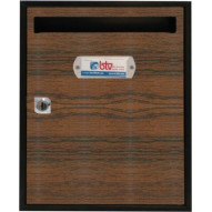 Buzon Inter. 300x240x80mm Vert Btv Acero Sapel Teide 15823