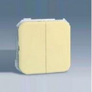 Interruptor Doble Marfil 31398-31