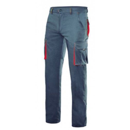 Pantalon Trabajo 34  16%pol46%alg38%emet Gr/ro Mltibol Velil