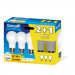 LED BOMBILLA STD 15W E27 240º 1520LM 30K CJ 2+1