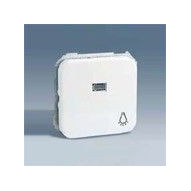 Pulsador Luz Blanco-m 31661-31