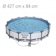 Piscina Pvc 427x107cm Cart Bestway Gr Steel Pro Max Circ 569