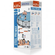 Piscina Pvc 427x107cm Cart Bestway Gr Steel Pro Max Circ 569