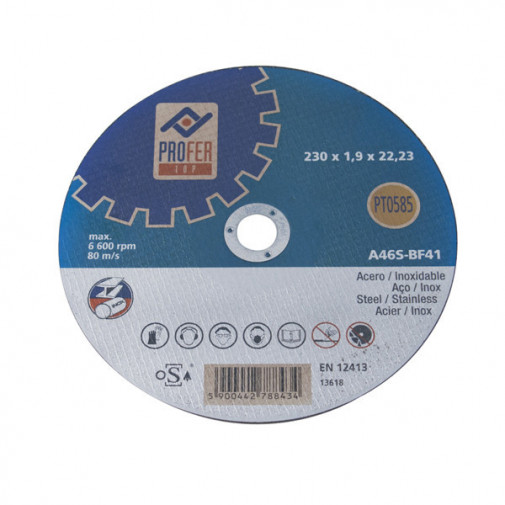 Disco C H Metal/inox Plano 115x1mm