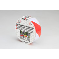 Cinta Adhs. Reflect. Roj/blan 33mx50mm