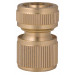 PR. GREEN - Conector Rapido Aquastop Laton Pr. Green 1/2''