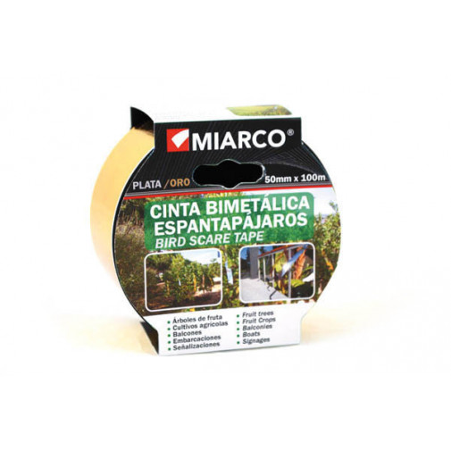 Cinta Metalica Oro/plata Espan 50mmx100mt