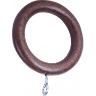 Anilla Madera C/h Bl10 Nogal 20 Mm