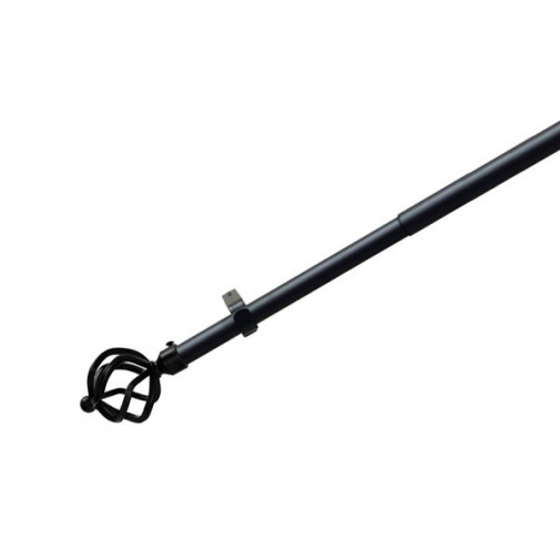 Barra Forja Kit Ext. Negro 200-380 Cm