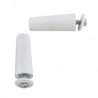 Tope Persiana C/t Bl.2 Blanco 60 Mm