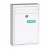 Buzon Exterior Acero Blanco 32x22x8 Cm