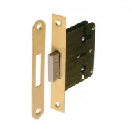 Cerradura Embutir Llave Laton 35 Mm