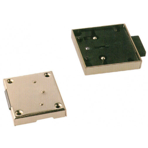 Cerradura Sobrep Llave Laton 30 Mm