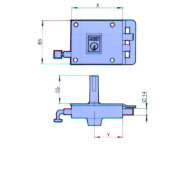 Cerradura Sobreponer Izda 120 Mm 2