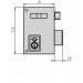 Cerradura Cvl 56a/70/he Derecha