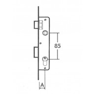 Cerradura Embutir P/metalica 20 Mm
