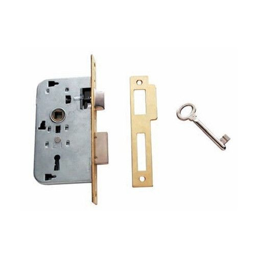 Cerradura Embutir 2002 Entrada 40mm Cuadrado Laton 200240hl