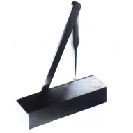 Cierrapuerta Negro En 3-4