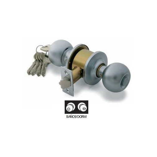 Pomo Pta 50mm 390250lp Lat/pu Entrada Bola Tesa