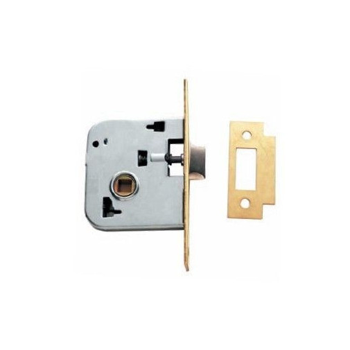 Cerradura Embutir 2005 Entrada 30mm Canto Cua/laton 200530hl