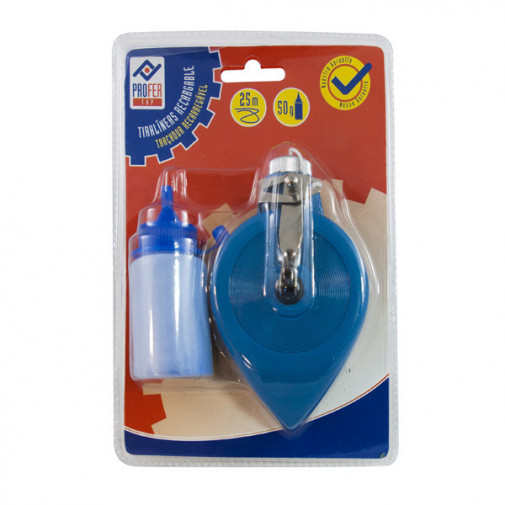 Tiralineas Alum.+ Azulete 50 G 25 M 2