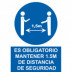 Obliga Distancia 1,5m Seguridad 200x300 Mm