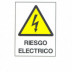 SeÑal Fija Pvc Riesgo Electric 40x30 Cm