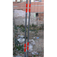 Tubo Reflectante Naranja 100x2,5 Cm