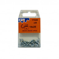 Hembrilla Abierta Zn C/5 Pzs 20x70