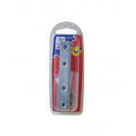 Placa Recta Union Zn Bl.4 Pzs 100x15 Mm