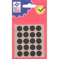 Tapon Adhesivo Negro Bl 20 Pz 13 Mm