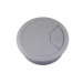 PROFER TOP - Tapon Pasacables Gris Bl 1Pz Profer Top 60X22 Mm