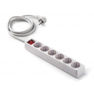 Base Multiple 6tomas Tt Blanco 3 M