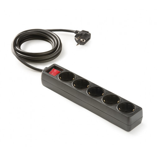 Base Multiple 5tomas Tt Negro 1,5 M