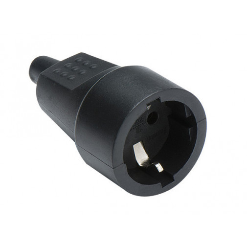 Base Caucho Tt 16a Negro