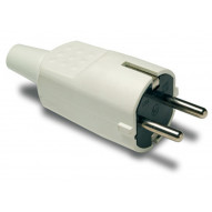 Clavija Bipolar Goma 16a Bco