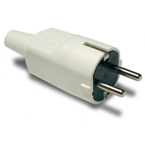 Clavija Bipolar Goma 16a Bco